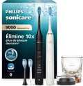 PHILIPS Sonic, HX9914, Czarny / Różowy – timer, HX9914 / 61 Czarna Złota Róża, Złączona elektryczna szczoteczka do zębów i gumy do żucia