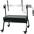 Grill Habitat et Jardin, 85 x 39,5 cm – 12 kg, Czarny, Węgiel rożen wyposażony w elektryczne wrzeciono 'Senator'