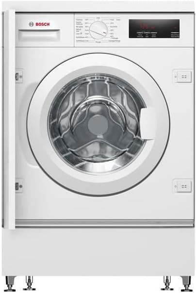 Bosch Pralka, WIW24348FF – 7 kg, Biały, do zabudowy, białe – 1200 t, Series 6, Aktywna woda Plus