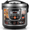 FOR ME Ryżowar – 860 W, 5 l, Srebrny, I 860 W Wielokuchenka – Elektryczna Wielokuchenka, 11 programów, Hot- kuchenka