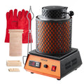 VEVOR Piekarniki, 1500 W – 5 kg, 270 x 250 x 380 mm, Czarny / Srebrny, metal – Piekarnik elektryczny