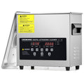 CREWORKS Grzejnik elektryczny, 3 l, 120 W, Srebrny – stal nierdzewna, 150 W, licznik czasu, profesjonalny