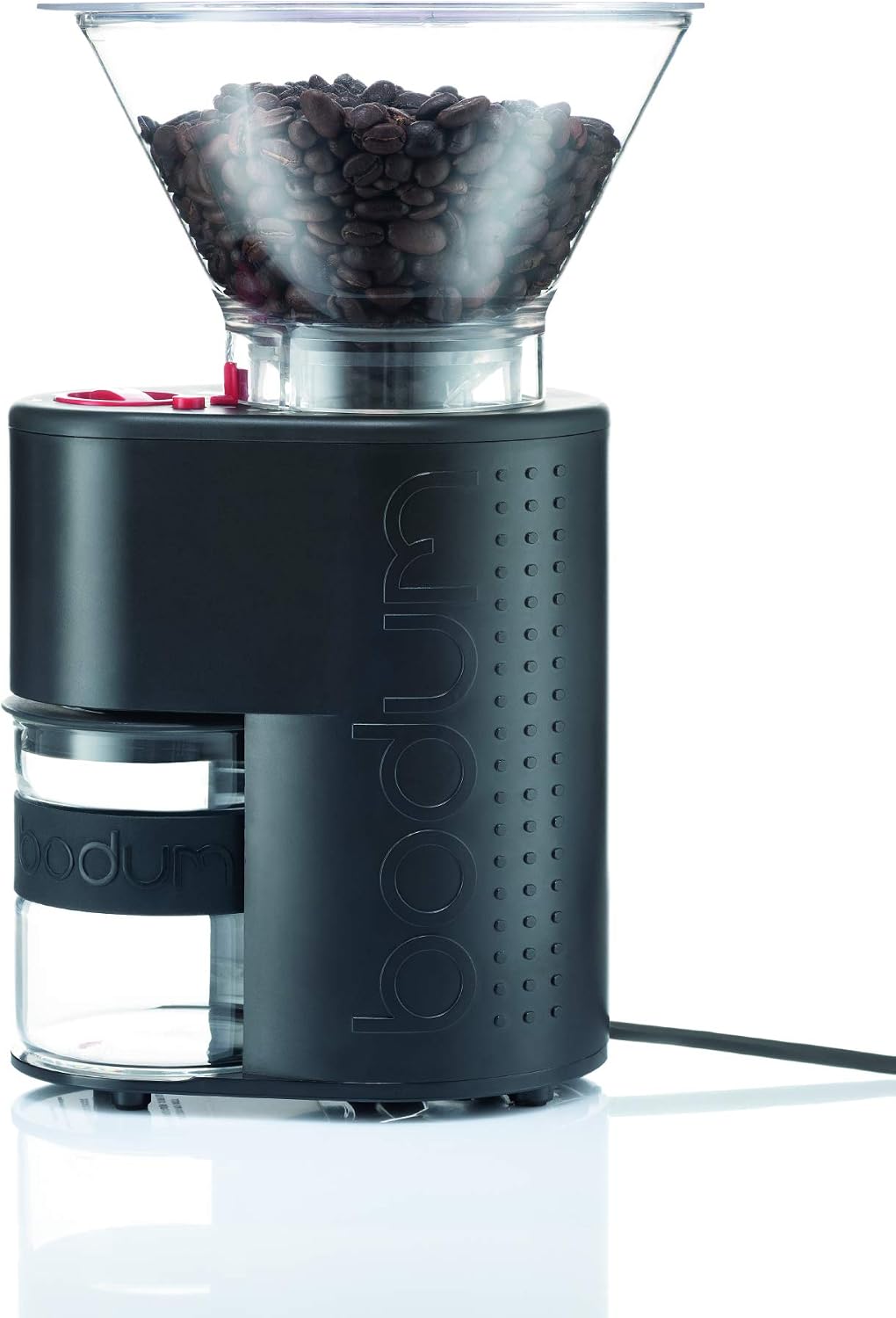 Maszyny do obróbki metalu Bodum – 01EURO-3, 160 W, Srebrny, 10903- 01EURO-3 Mill do kawy elektrycznej – Bistro, Meule Inox 10903-01EURO-3