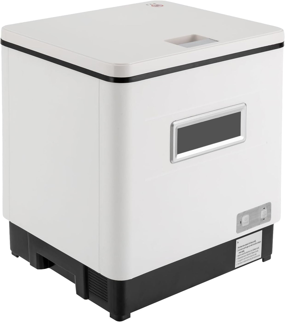 DeeDuud Zmywarka – REHGIOF31, 1500 W, 420 x 380 x 460 mm, 60 l – Biały, stal nierdzewna, kemping