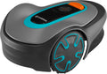 Kosiarki automatyczne Gardena, 250 m – 57 dB, Szary/Turkusowy/Czarny, Bluetooth, programowalna przy pomocy aplikacji Bluetooth – wersja PL (15201-32)