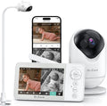 Monitory wideo Dr.Care, Czarny, Wi-Fi – 1080p Babyphone, Wsparcie, Monitor wideo dla dzieci