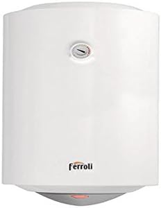 Podgrzewacze wody Ferroli, 48,5 l, 1200 W – 19 kg, Biały, Elektryczny podgrzewacz wody Titano 50 Ve Pionowy