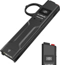 Latarki ręczne klarus, X1K, 14,5 mm – 125 g, 5 V, Czarny, aluminium – oświetlenie LED, USB, FlatTac X1K Ultra Slim Latarka taktyczna, 4200 lumenów