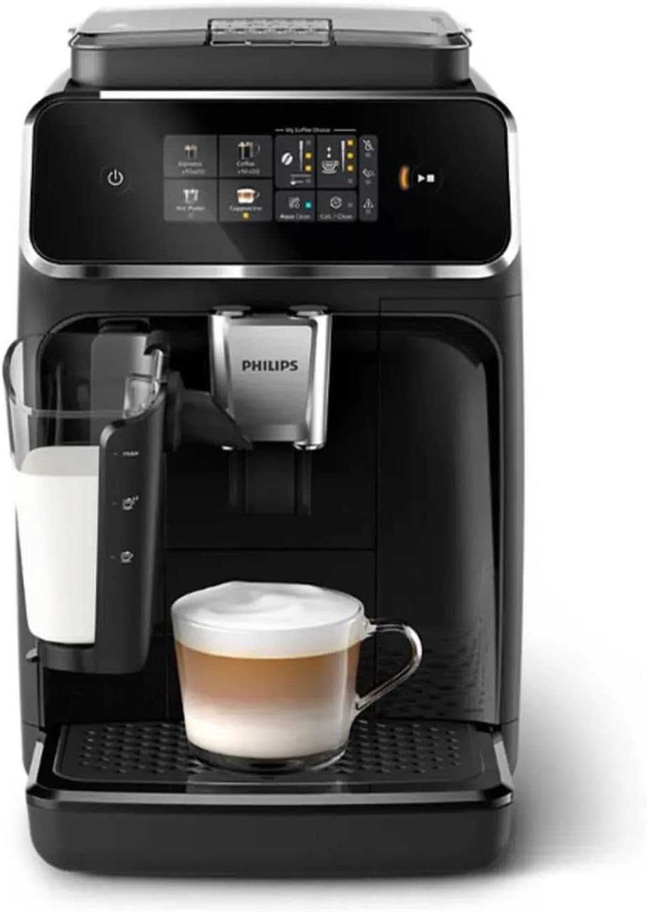 Philips Ekspres do kawy, EP2331/10, 10 W – Czarny/Srebrny, EP2331/10 w pełni automatyczny