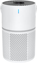 Oczyszczacz powietrza BildeeMait, 22 dB, 158 x 158 x 258 mm – Biały, USB, filtr HEPA, Oczyszczarka powietrza – przenośny, licznik, 3 prędkości, tłumik