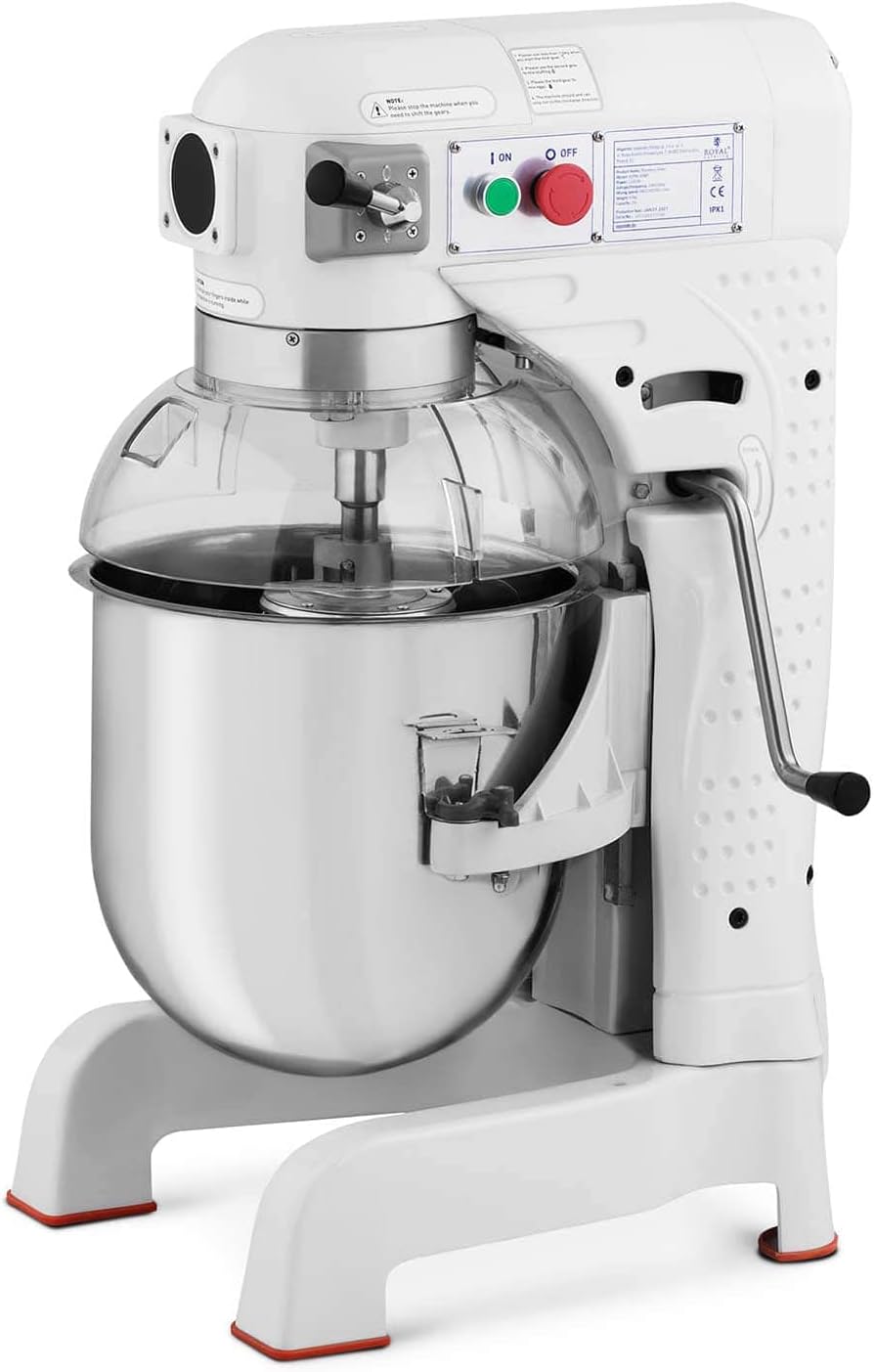 Mikser Royal Catering, RCPM-30WP, 30 Litrów – 100 W, 230 V, Czarny, planetarny – RCPM- 30WP Catering profesjonalny Piekarnia Petrin