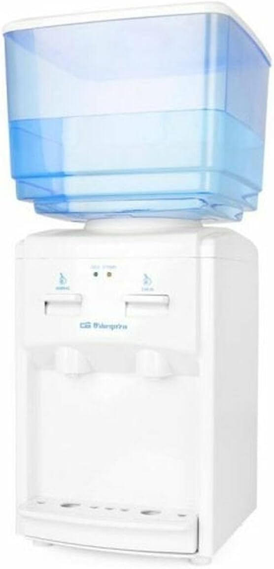 Orbegozo Dystrybutor wody, 7 l, 65 W, Biały – DA 5525 Dystrybutor, plastikowy