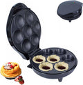 Grzejnik elektryczny – 1200 W, 16 cm, Czarny, oświetlenie LED – grzejnik, Cake-Maszyna, Mini elektryczne tarty i ekspres do kawy