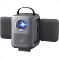 Projektor soundcore – 1080P, 10 W, Szary, Bluetooth – Wi-Fi, Inteligentny Nebula P1i z WiFi i Bluetooth, obrotowymi głośnikami
