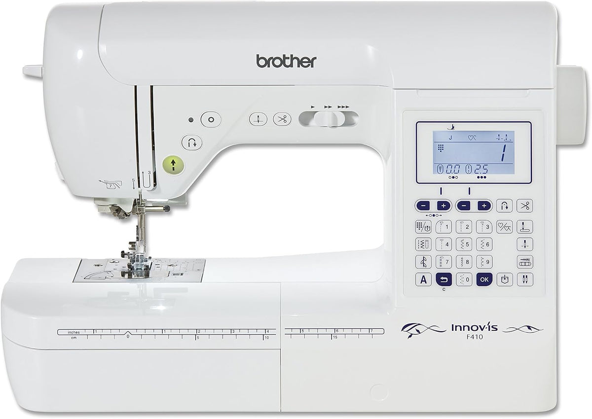 Maszyna do szycia Brother – F410, Czarny, elektroniczna, Brat F410 – Elektryczna