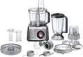 Bosch Wyciskarka do cytrusów – MC812M844, 1250 W, 3,9 l, Srebrny/Przezroczysty/Czarny – oświetlenie LED, MultiTalent 8