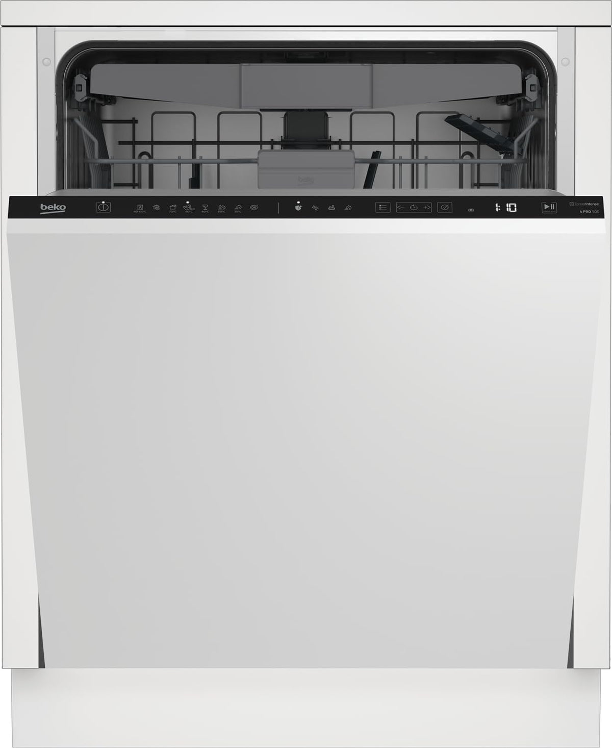 Beko Zmywarka, BDIN38651C – 60 CM, 43 dB, Czarny, budynek
