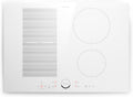 Klarstein Płyta indukcyjna, kuchenka indukcyjna – 7000 W, 72 x 52 x 60 cm, 240 V, Biały – timer, automatyczne wyłączanie