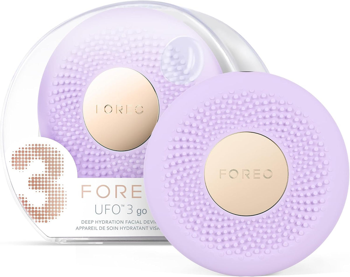Maski FOREO, Czerwony, oświetlenie LED, UFO 3 Nawadnianie – 3 Idź Skóra Maska Podróże, Czerwone Światło