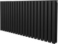 Monster Shop Grzejniki, 600 mm, 5367 BTU, Czarny – funkcja grilla