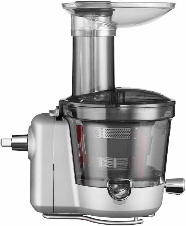 Sokowirówka KitchenAid – Biały, Zmywarka do naczyń, 3 Filtry do pulpów, Wytłaczarka do robotów