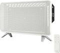 Cecotec Grzejnik elektryczny, 1800 W, Czarny, pilot zdalnego sterowania – 15 do 40°C, licznik, termostat