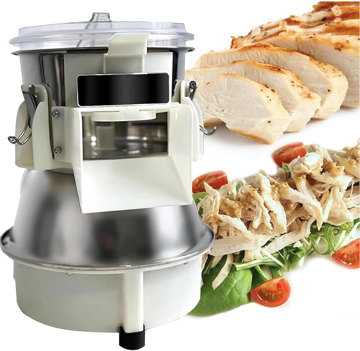 Noże i przybory kuchenne ZenSeFarin – 180 W, 80 Kg, 5 x 10 cm, Czarny – stal nierdzewna, Robot, Profesjonalny, Restauracja – Wymienne