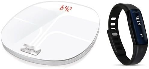 Cyfrowe Terraillon, 160 kg – 75x35 mm, Czarny, 160 kg / 100 g opakowania FITNESS, Bransoletka – 160 kg 160 kg/100 g