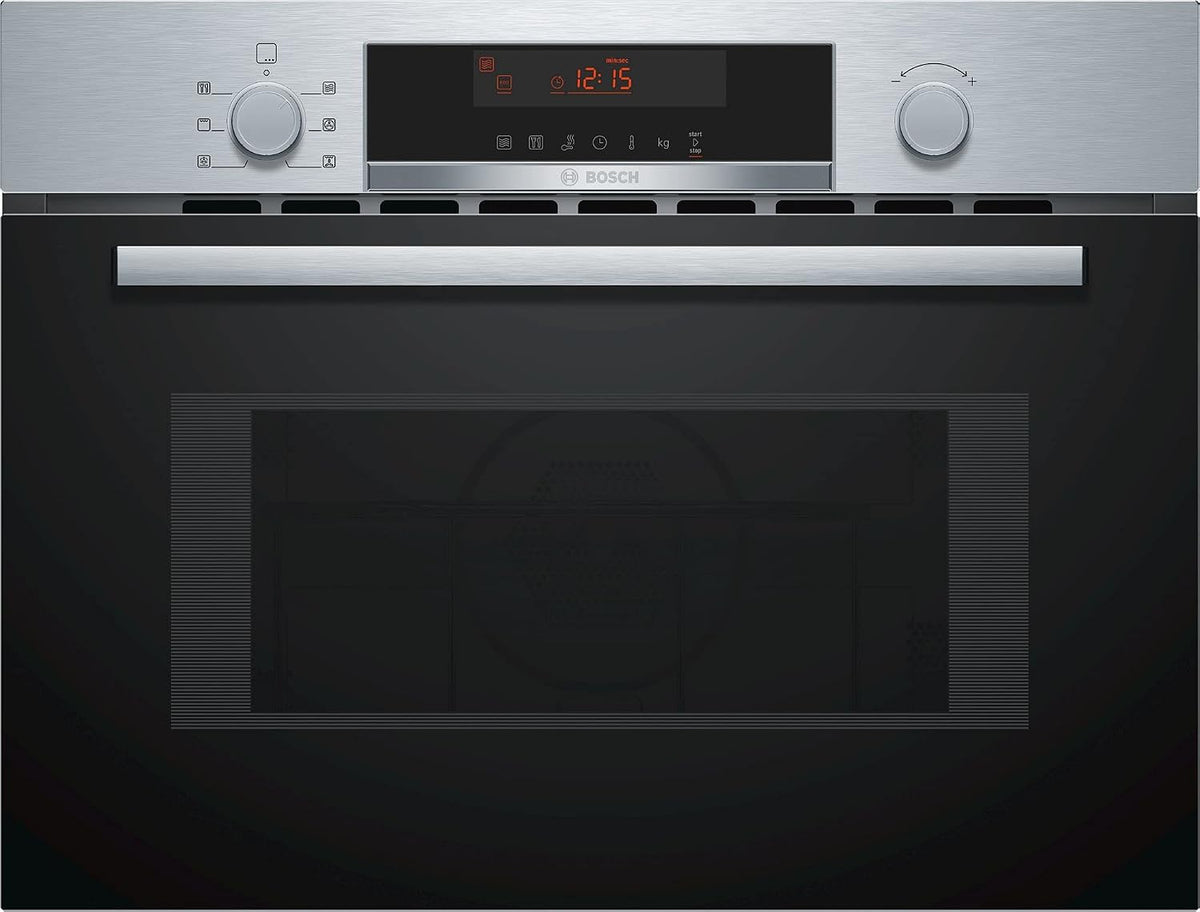 Grill Bosch – CMA583MS0, 44 l, 1750 W, Srebrny – stal nierdzewna, CMA583MS0 Kuchenka mikrofalowa, 900 / 1750 W, do zabudowy