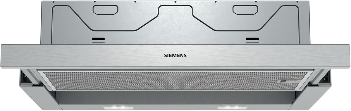 SIEMENS Okap kuchenny, LI64MB521, Czarny / Srebrny – Okap szuflady LI64MB521