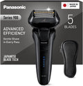 Opryszczki kratowe Panasonic, LV6U, Czarny – ES- LV6U- K803 5- Czujnik lampowy, Golenie, Wireless, dla mężczyzn ES-LV6U-K803 5-Lames