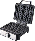Grill LOVIVER – 32x25x15 cm, Srebrny, stal nierdzewna, Maszyna do śniadania – maszyna do kanapek, maszyna do gofra, prasa, panini i croque- monsieur