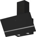 Okap kuchenny Respekta, CH24090SAM, 90 cm – 68 dB, 14 kg, Czarny, oświetlenie LED – pochylony, 54- 68 dB