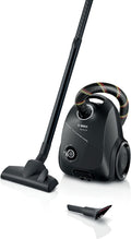 Odkurzacz Bosch – BGDS2CHAMP, 600 W, 23,7 x 29 x 36,7 cm, 3,5 l – Czarny, tradycyjny, higiena, 10 Lat gwarancji silnika – Filtr sanitarny