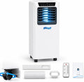 WANGYYDS Klimatyzator przenośny – klimatyzator mobilny, 9000BTU, 9000 BTU, 20 m – Biały, oświetlenie LED, pilot zdalnego sterowania