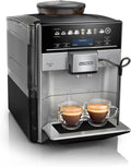 Ekspres do kawy SIEMENS – EQ6, 19 bar, Czarny, automatyczny – EQ6 s500 Automatyczna, dotyk, TE655203RW, 12 napojów – EQ6 plus s500