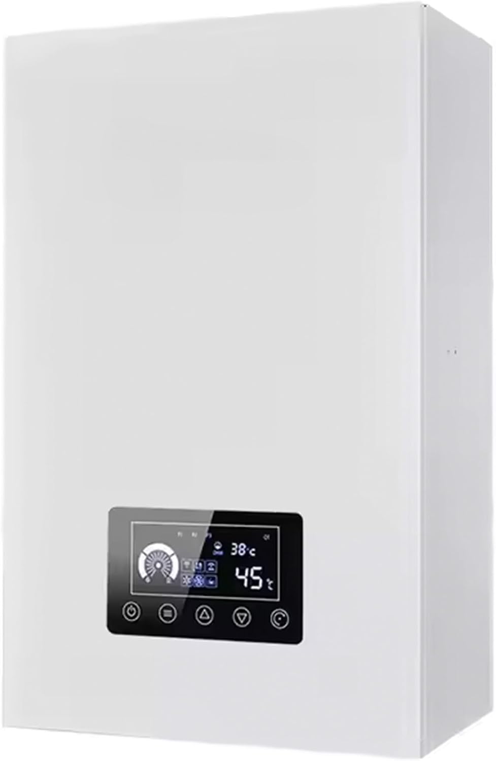 Sannover Grzejnik elektryczny, 5 kW – 600 x 398 x 214 mm, 6 litrów, Czarny, aparatura grzewcza – funkcja grzewcza