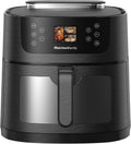 Melchioni Frytkownica, 8 l, 1800 W – 240 V, Czarny, timer, Family Dora AI powietrzna 8 l – sztuczna inteligencja