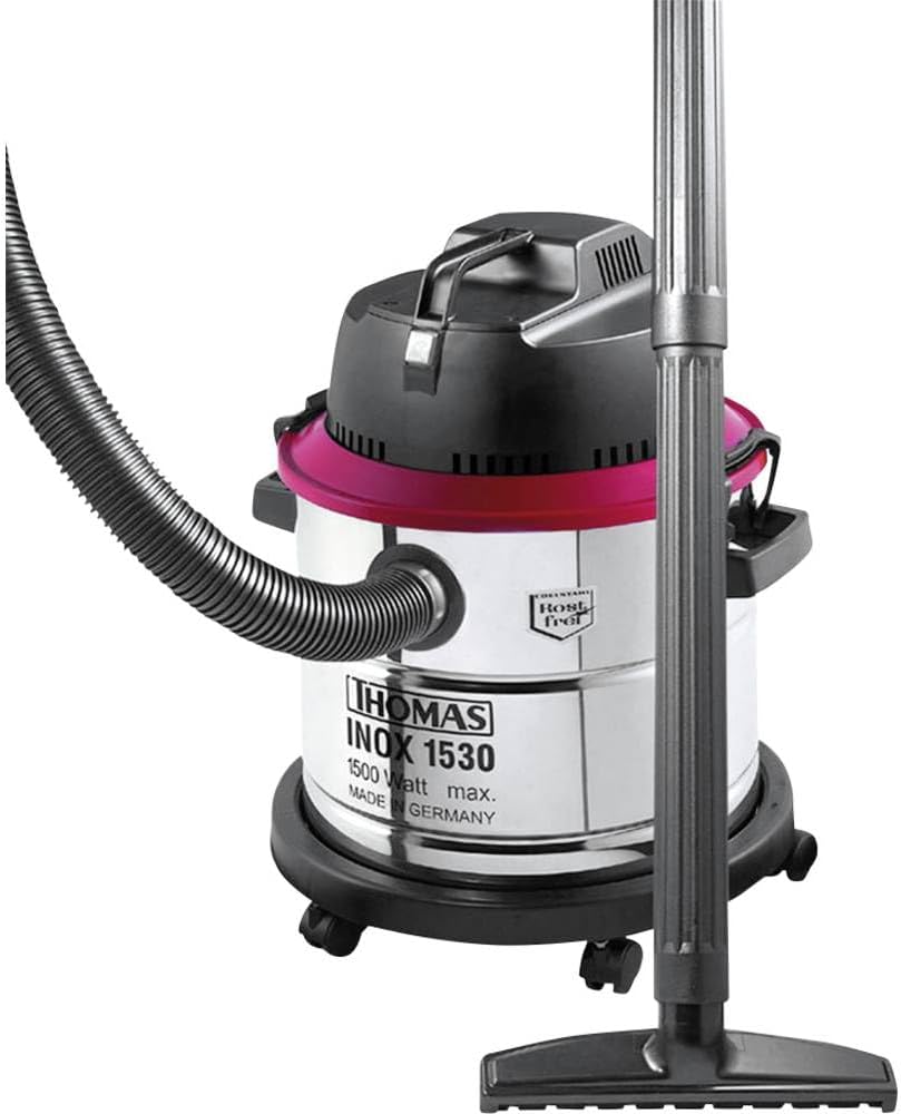 Odkurzacz THOMAS, 30 l – 1500 W, 50 mm, Srebrny, stal nierdzewna – tradycyjny, TOMAS INOX 1530