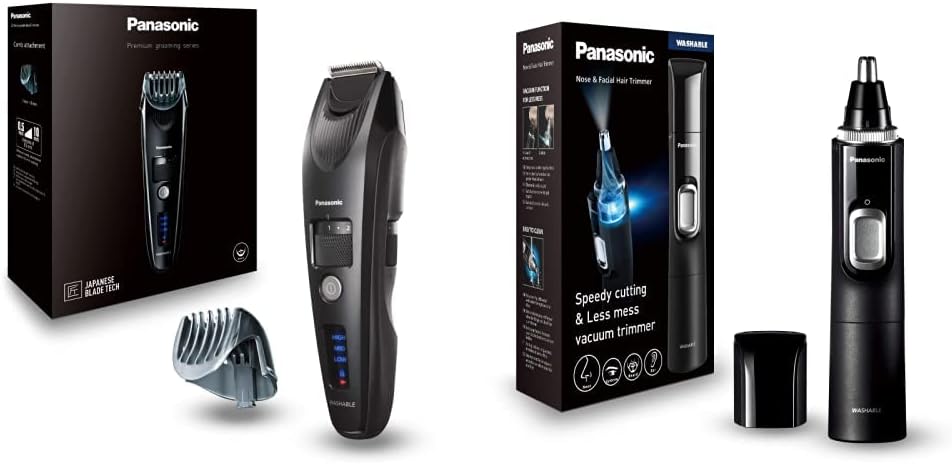 Kosiarki do twarzy Panasonic – SB40, 4 cm, Czarny, zny sprzęt ER- SB40- K803 – 3.8 x 3, 4 x 16, Kosiarka brodą ER-SB40-K803