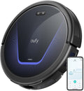 eufy Odkurzacz – G50, 600 ml, 55 dB, 81 mm – Czarny, Bluetooth, pilot zdalnego sterowania, G50 Automatyczny z silnym ssaniem 4000 Pa