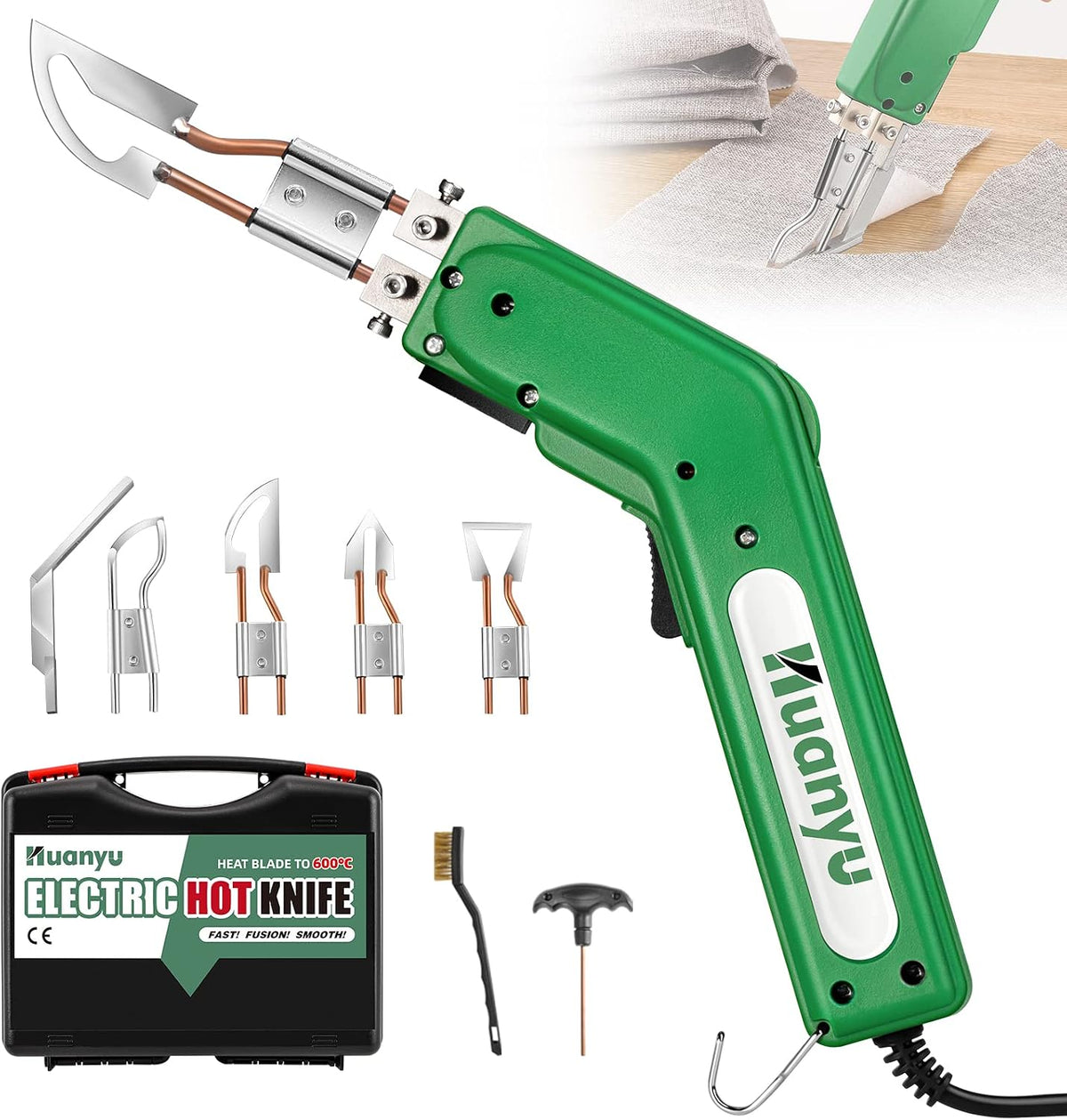 Huanyu Narzędzia tnące – 100 W, Szary, Cutter, przenośne – 50 do 600°C, do gąbki tkaniny KT Board Fibre