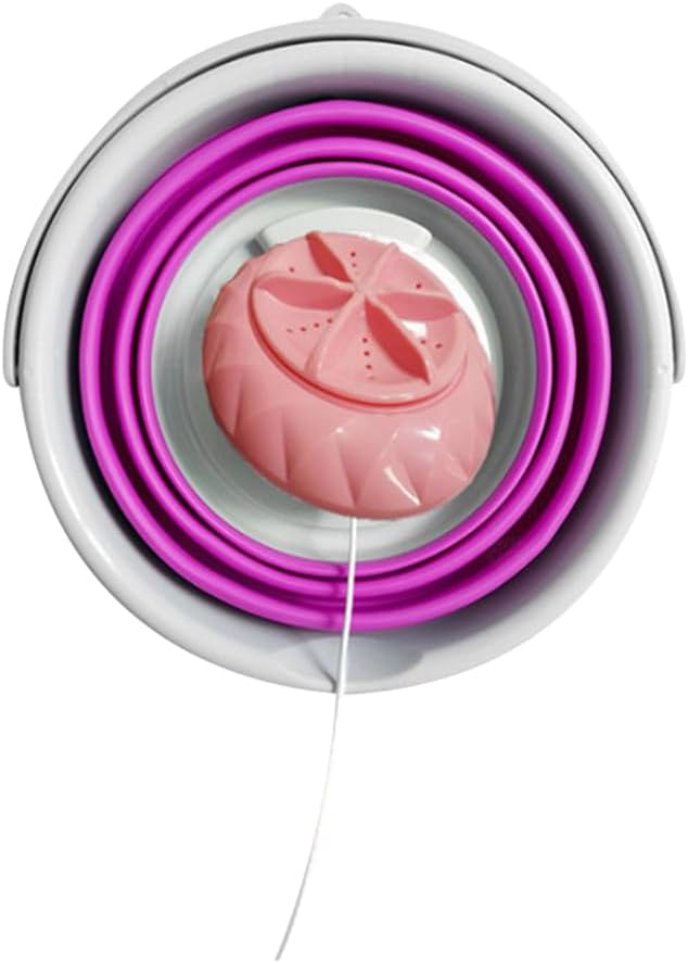 Eastuy Pralka, 55 mm – 5 V, Biały, składana konstrukcja, USB – mała zasilana USB
